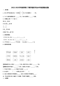 2022-2023学年新邵县三下数学期末学业水平测试模拟试题含解析