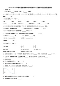 2022-2023学年河北省沧州市新华区数学三下期末学业质量监测试题含解析