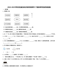 2022-2023学年河北省石家庄市新华区数学三下期末教学质量检测试题含解析