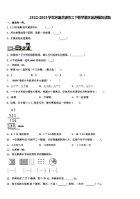 2022-2023学年河南济源市三下数学期末监测模拟试题含解析