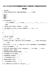 2022-2023学年齐齐哈尔市梅里斯达斡尔族区三年级数学第二学期期末教学质量检测模拟试题含解析