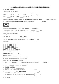 2023届北京市海淀区地实验小学数学三下期末质量跟踪监视试题含解析