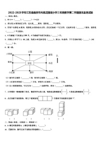 2022-2023学年江苏省南京市凤凰花园城小学三年级数学第二学期期末监测试题含解析