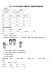 2022-2023学年林甸县三年级数学第二学期期末统考模拟试题含解析