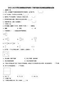 2022-2023学年日喀则地区萨迦县三下数学期末质量跟踪监视模拟试题含解析