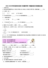 2022-2023学年松原市扶余县三年级数学第二学期期末复习检测模拟试题含解析