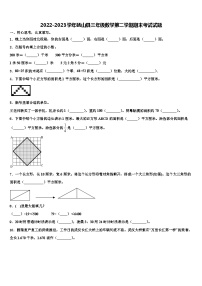 2022-2023学年砀山县三年级数学第二学期期末考试试题含解析