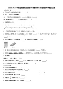 2022-2023学年海南藏族自治州三年级数学第二学期期末考试模拟试题含解析