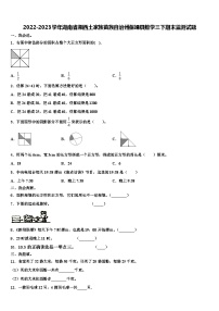 2022-2023学年湖南省湘西土家族苗族自治州保靖县数学三下期末监测试题含解析