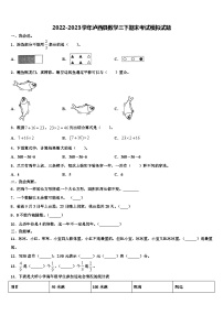 2022-2023学年泸西县数学三下期末考试模拟试题含解析