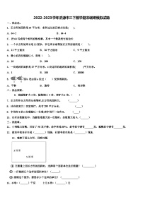 2022-2023学年济源市三下数学期末调研模拟试题含解析