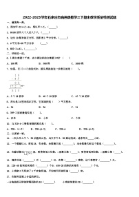 2022-2023学年石家庄市高邑县数学三下期末教学质量检测试题含解析