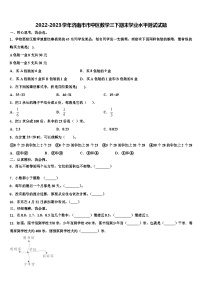 2022-2023学年济南市市中区数学三下期末学业水平测试试题含解析