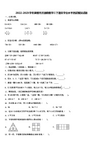 2022-2023学年淄博市沂源县数学三下期末学业水平测试模拟试题含解析