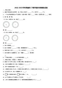 2022-2023学年阜南县三下数学期末经典模拟试题含解析