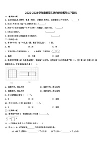 2022-2023学年阜新蒙古族自治县数学三下期末含解析