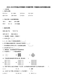 2022-2023学年衡水市饶阳县三年级数学第二学期期末达标检测模拟试题含解析