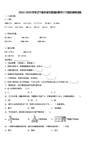 2022-2023学年辽宁省本溪市溪湖区数学三下期末调研试题含解析