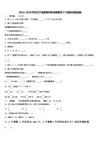 2022-2023学年辽宁省阜新市彰武县数学三下期末经典试题含解析