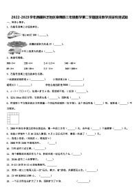 2022-2023学年西藏林芝地区察隅县三年级数学第二学期期末教学质量检测试题含解析