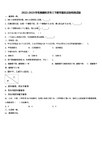 2022-2023学年西藏林芝市三下数学期末达标检测试题含解析