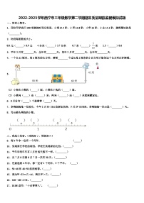 2022-2023学年西宁市三年级数学第二学期期末质量跟踪监视模拟试题含解析