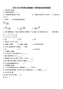 2022-2023学年邢台市临西县三下数学期末质量检测试题含解析