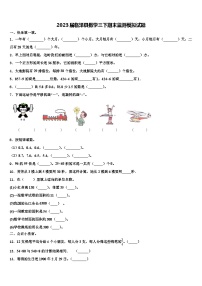 2023届临泽县数学三下期末监测模拟试题含解析