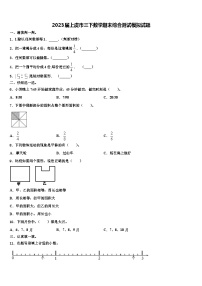 2023届上虞市三下数学期末综合测试模拟试题含解析