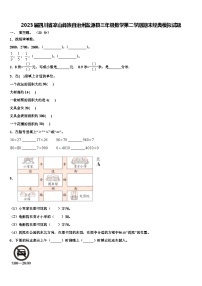 2023届四川省凉山彝族自治州盐源县三年级数学第二学期期末经典模拟试题含解析