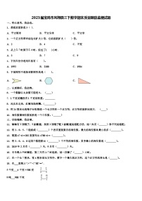 2023届宝鸡市凤翔县三下数学期末质量跟踪监视试题含解析