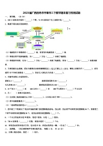 2023届广西百色市平果市三下数学期末复习检测试题含解析