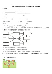 2023届年山东泰安肥城市三年级数学第二学期期末含解析