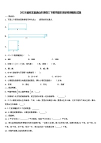 2023届河北省唐山市滦县三下数学期末质量检测模拟试题含解析