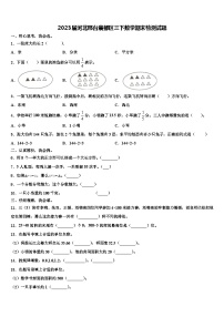 2023届河北邢台襄都区三下数学期末检测试题含解析