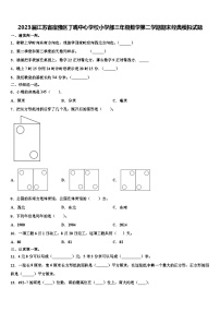 2023届江苏省宿豫区丁嘴中心学校小学部三年级数学第二学期期末经典模拟试题含解析