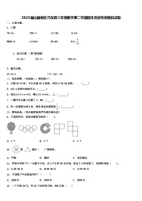 2023届山南地区乃东县三年级数学第二学期期末质量检测模拟试题含解析