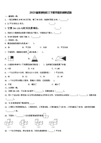 2023届思茅地区三下数学期末调研试题含解析