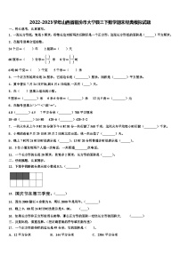 2022-2023学年山西省临汾市大宁县三下数学期末经典模拟试题含解析