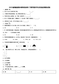 2023届海南省陵水黎族自治县三下数学期末学业质量监测模拟试题含解析