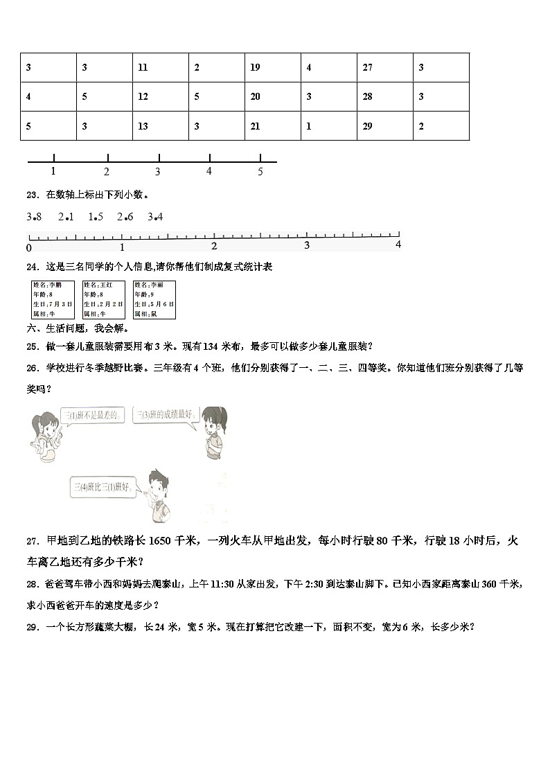 2023届河南省商丘市宁陵县数学三下期末经典试题含解析03