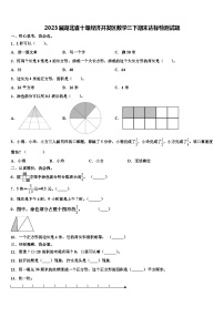 2023届湖北省十堰经济开发区数学三下期末达标检测试题含解析