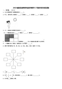 2023届湖北省荆州市监利市数学三下期末综合测试试题含解析