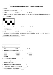 2023届湖北省襄阳市襄城区数学三下期末质量检测模拟试题含解析