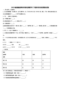 2023届湖南省娄底市新化县数学三下期末综合测试模拟试题含解析