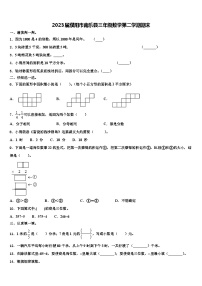 2023届濮阳市南乐县三年级数学第二学期期末含解析