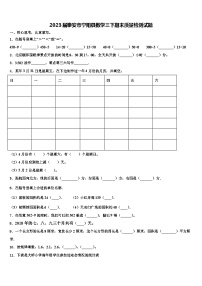 2023届泰安市宁阳县数学三下期末质量检测试题含解析