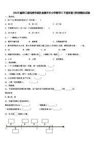 2023届浙江省杭州市城区金都天长小学数学三下期末复习检测模拟试题含解析