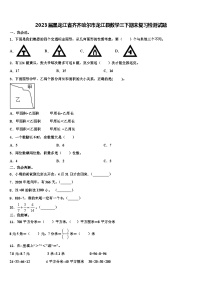 2023届黑龙江省齐齐哈尔市龙江县数学三下期末复习检测试题含解析