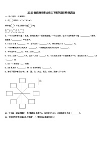 2023届鸡西市密山市三下数学期末检测试题含解析